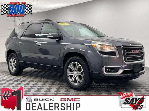 Cyber Gray Metallic 2014 GMC Acadia SLT-2