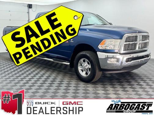 Deep Water Blue Pearlcoat/Black CC 2010 Dodge Ram 2500 SLT
