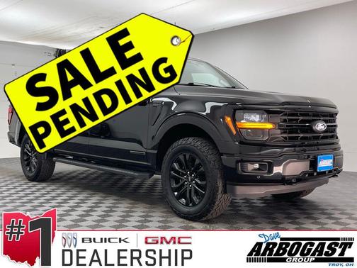 Agate Black Metallic 2024 Ford F-150 XLT