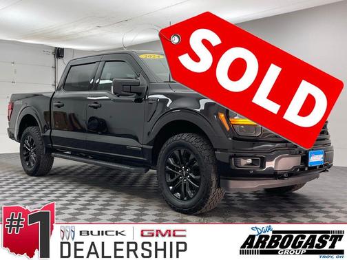 Agate Black Metallic 2024 Ford F-150 XLT