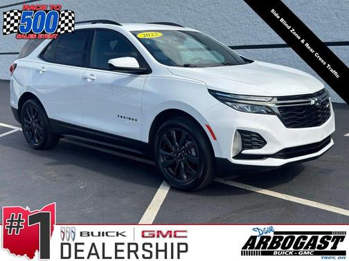Summit White 2023 Chevrolet Equinox FWD RS