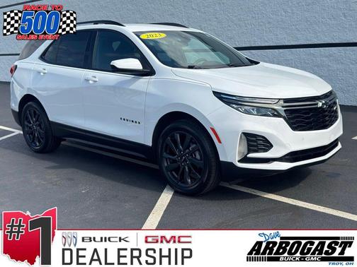 Summit White 2023 Chevrolet Equinox FWD RS