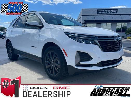 Summit White 2023 Chevrolet Equinox FWD RS