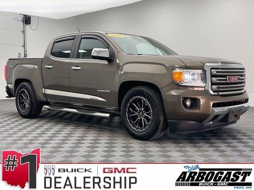 Bronze Alloy Metallic 2016 GMC Canyon SLT