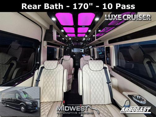 Obsidian Black 2024 Mercedes-Benz Sprinter 3500XD High Roof