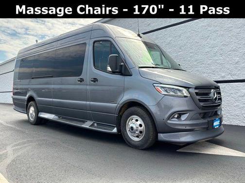 Gray 2024 Mercedes-Benz Sprinter 3500XD High Roof