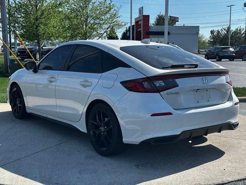 Platinum White Pearl 2023 Honda Civic Sport