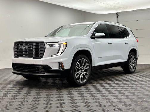 Glacier White Tricoat 2026 GMC Acadia Denali