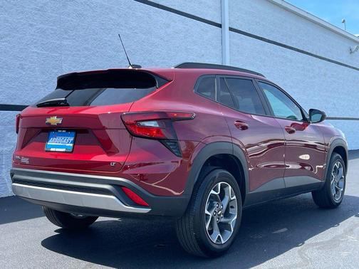 Crimson Metallic 2025 Chevrolet Trax LT