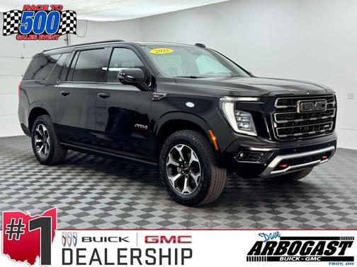 Onyx Black 2025 GMC Yukon XL 4WD AT4 Ultimate