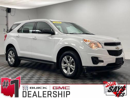 Summit White 2011 Chevrolet Equinox LS