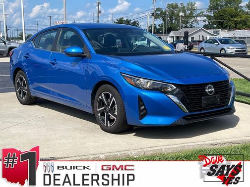 Electric Blue Metallic 2024 Nissan Sentra SV