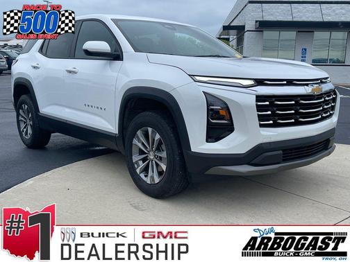 Summit White 2025 Chevrolet Equinox 1LT