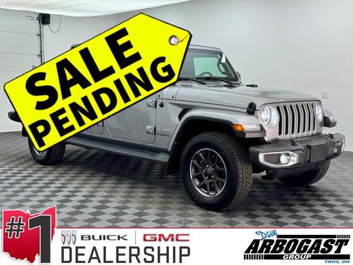 Billet Silver Metallic Clearcoat 2020 Jeep Gladiator Overland