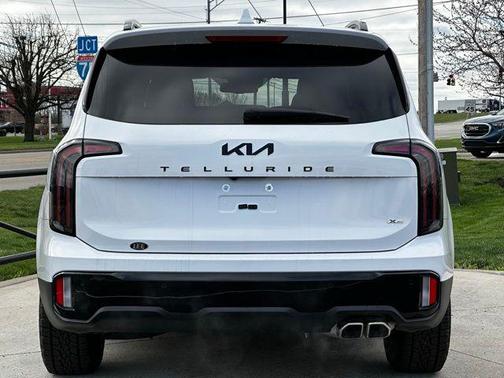 Glacial White Pearl 2025 Kia Telluride EX X-Pro