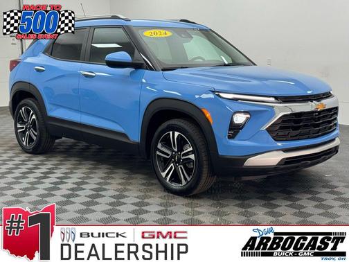 Fountain Blue 2024 Chevrolet Trailblazer LT