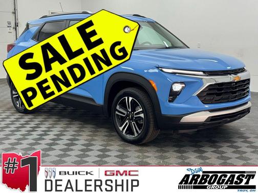 Fountain Blue 2024 Chevrolet Trailblazer LT