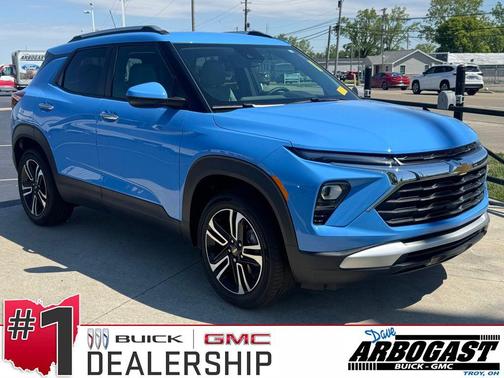 Fountain Blue 2024 Chevrolet Trailblazer LT