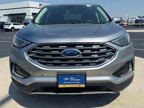Iconic Silver Metallic 2024 Ford Edge Titanium