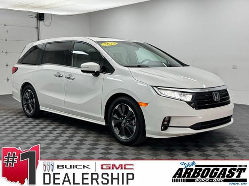 Platinum White Pearl 2023 Honda Odyssey Elite