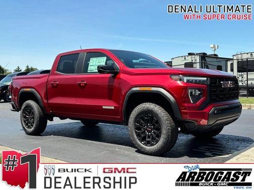 Volcanic Red Tintcoat 2026 GMC Canyon Elevation