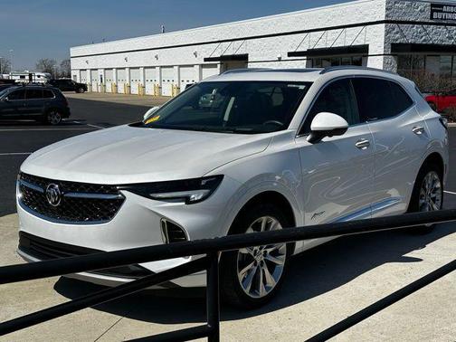 White Frost Tricoat 2023 Buick Envision Avenir AWD