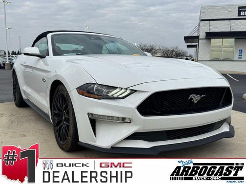 Oxford White 2022 Ford Mustang GT Premium