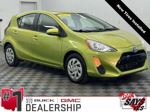 Electric Lime Metallic 2016 Toyota Prius c Four