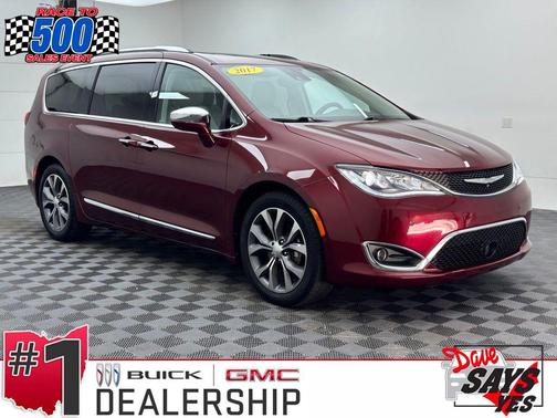 Velvet Red Pearlcoat 2017 Chrysler Pacifica Limited