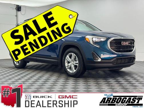 Blue Emerald Metallic 2020 GMC Terrain SLE