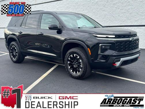 Mosaic Black Metallic 2024 Chevrolet Traverse AWD Z71