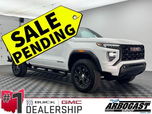 Summit White 2024 GMC Canyon Elevation