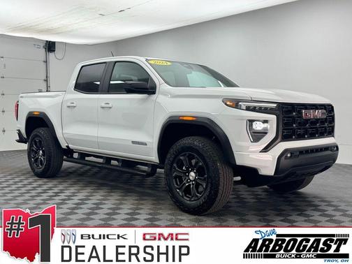 Summit White 2024 GMC Canyon Elevation