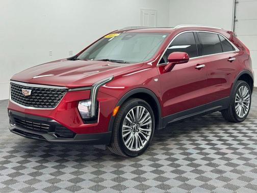 Radiant Red Tintcoat 2024 Cadillac XT4 Premium Luxury