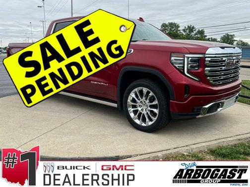 Volcanic Red Tintcoat 2023 GMC Sierra 1500 Denali