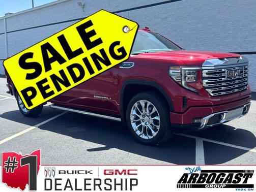Volcanic Red Tintcoat 2023 GMC Sierra 1500 Denali