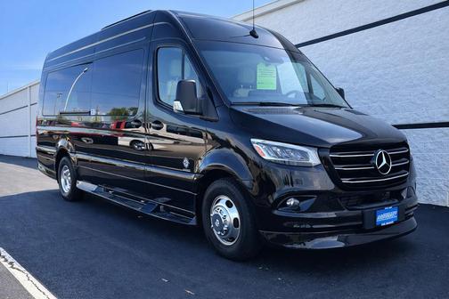 Obsidian Black 2024 Mercedes-Benz Sprinter 3500XD High Roof