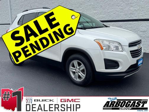 White Pearl Tricoat 2015 Chevrolet Trax LT