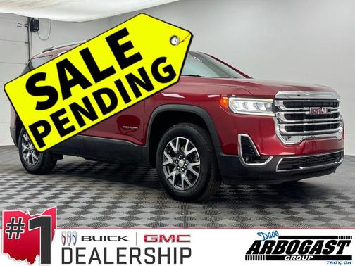 Volcanic Red Tintcoat 2023 GMC Acadia FWD SLT