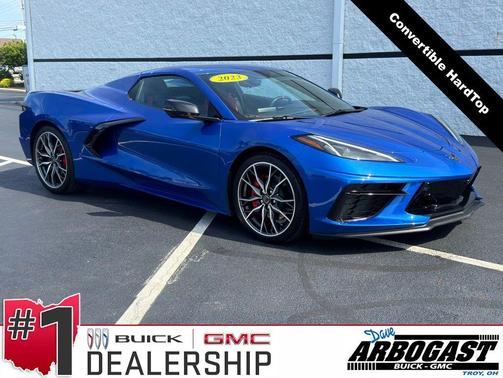 Elkhart Lake Blue Metallic 2023 Chevrolet Corvette Stingray w/2LT