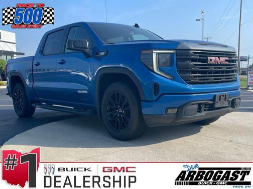 Dynamic Blue Metallic 2022 GMC Sierra 1500 Elevation