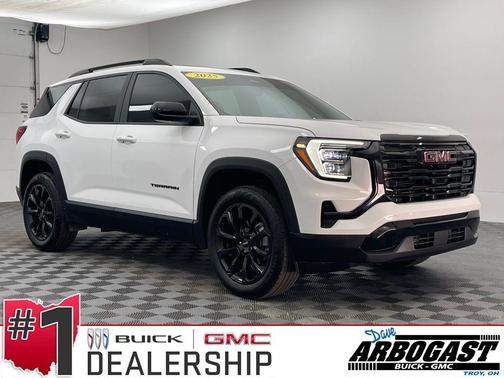 Summit White 2025 GMC Terrain AWD Elevation