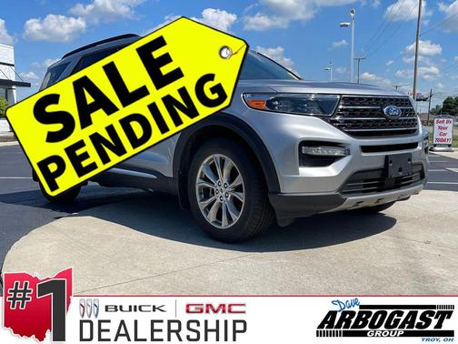Iconic Silver Metallic 2020 Ford Explorer XLT