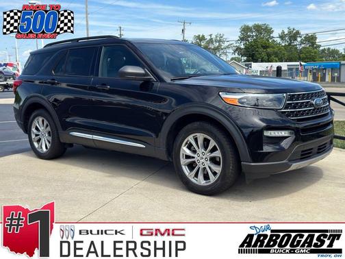 Agate Black Metallic 2020 Ford Explorer XLT