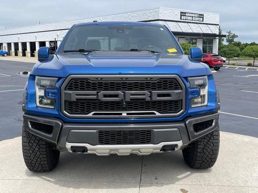 Lightning Blue 2017 Ford F-150 Raptor