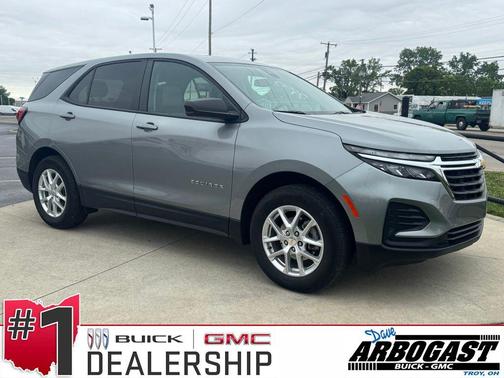 Sterling Gray Metallic 2024 Chevrolet Equinox LS