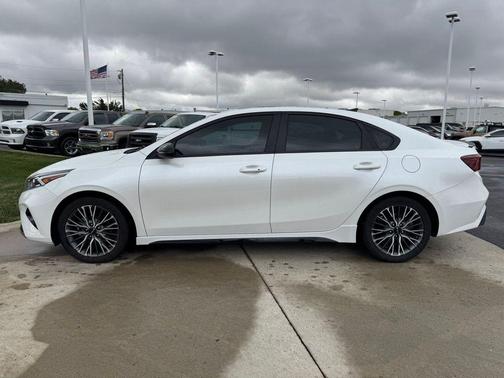 Snow White Pearl 2023 Kia Forte GT-Line