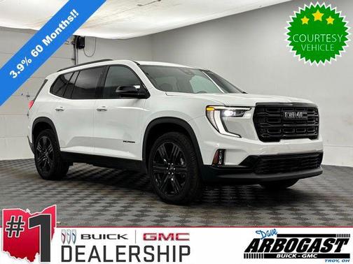 Summit White 2026 GMC Acadia Elevation FWD