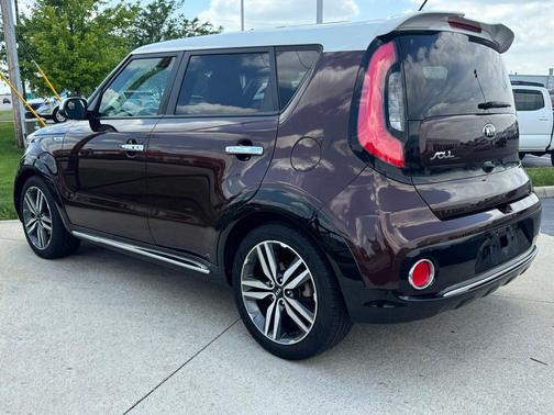 Brown w/White Roof 2017 Kia Soul +