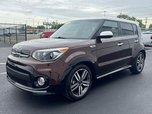 Brown w/White Roof 2017 Kia Soul +